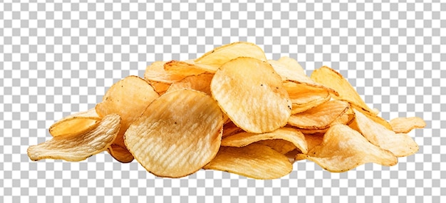 bunch of potato chips