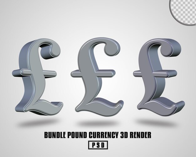 BUNDLE CURRENCY 3D RENDER