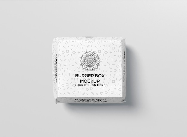 Burger Box Mockup