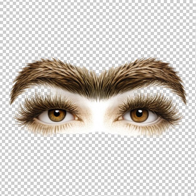 bushy eyebrow logo