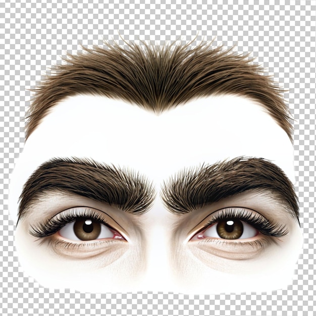 bushy eyebrow logo