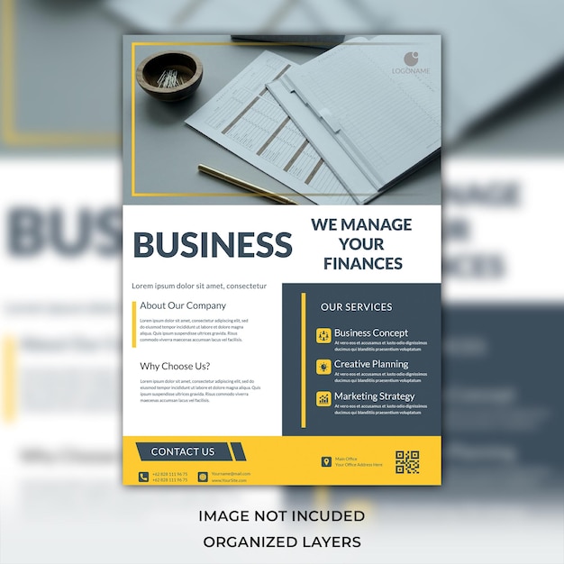 PSD business abstract vector template brochure design cover modern corporate