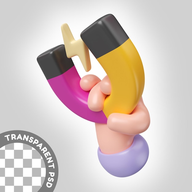 Business Attraction 3D Illustration Icon