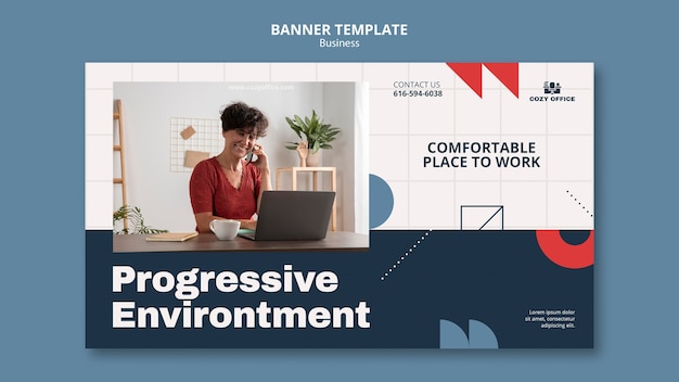 Business banner template design