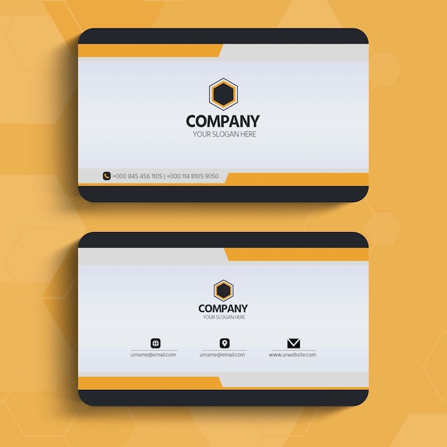 A business card for a company called company.