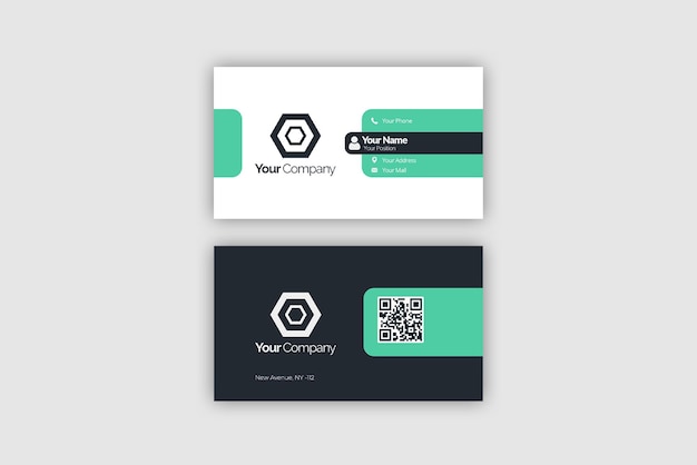 PSD business card design by the creative lab