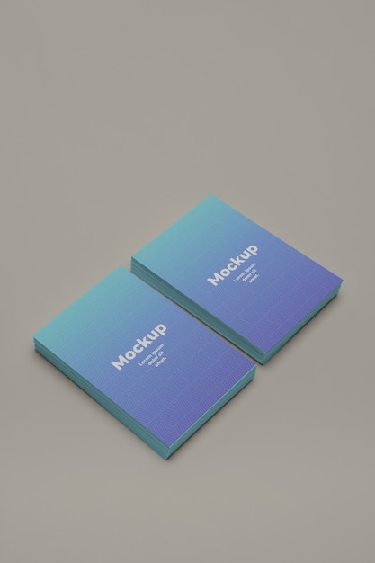 Business card design mockup