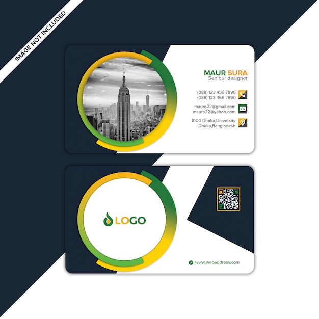 Business Card design template