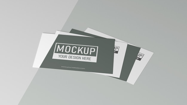 Business card mock-up assortment