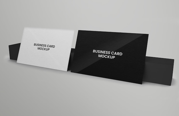 Business card mockup composition