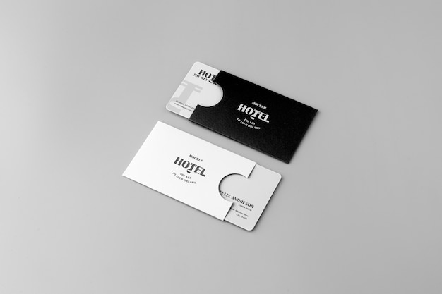 Business card mockup design