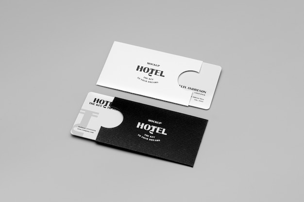 Business card mockup design