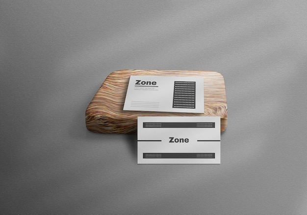 Business card mockup design