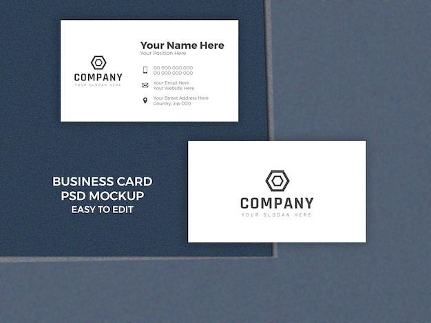 Business card mockup free download