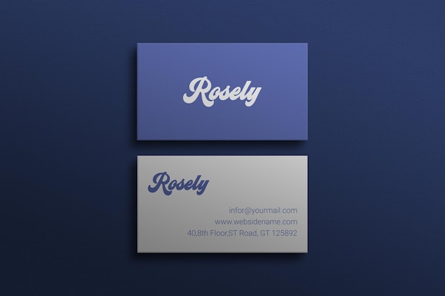 Business Card Mockup Photoshop