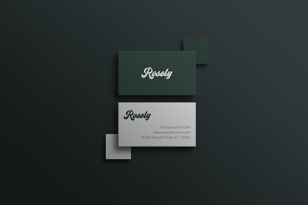 Business Card Mockup Premium Psd design