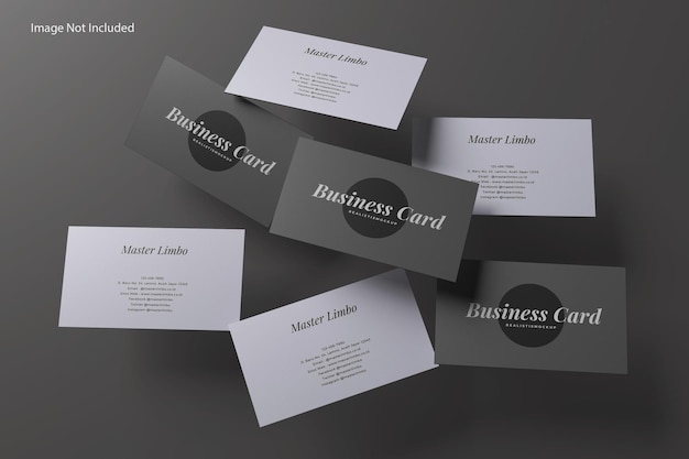 Business card mockup Premium Psd