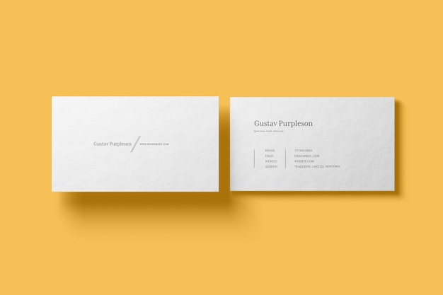 Business card Mockup