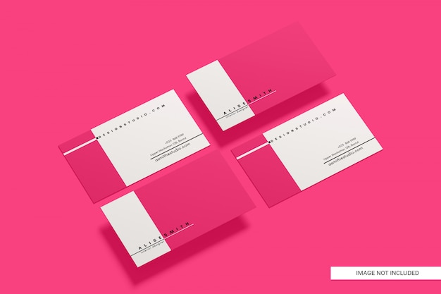 Business card mockup