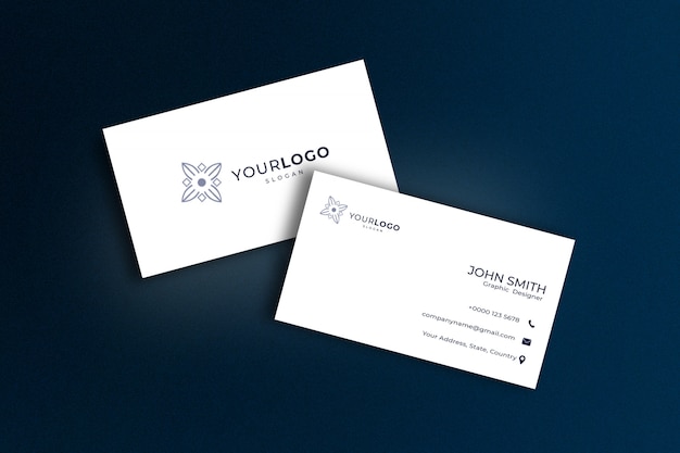 Business card mockup