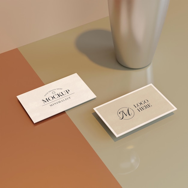 business card mockup