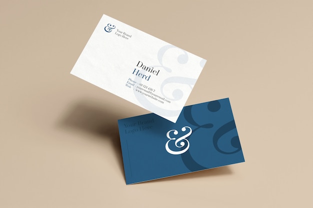 Business card mockup