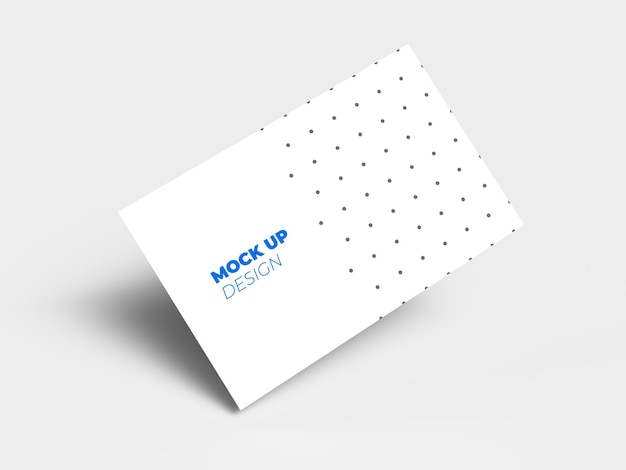 Business card mockup