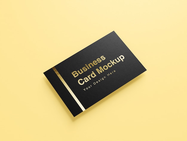 Business card mockup