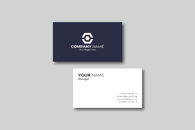 Business card mockup