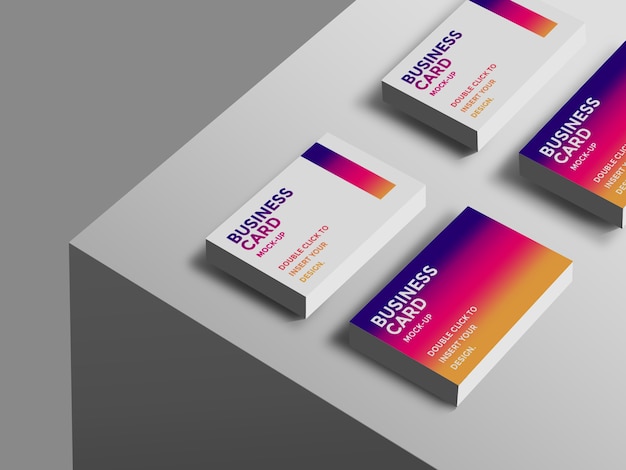 Business card mockup 