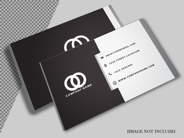 Business card mockup