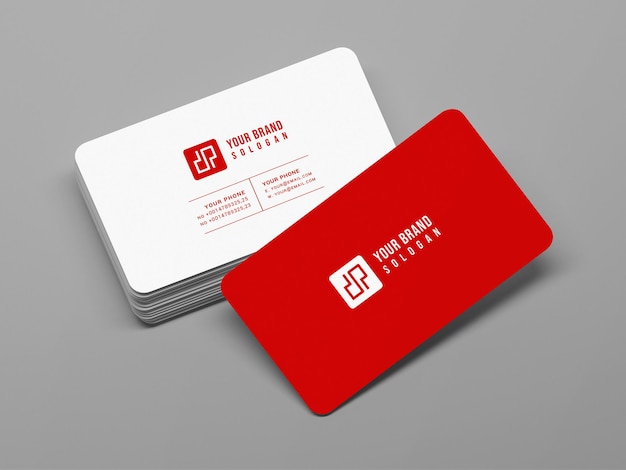 Business card mockup