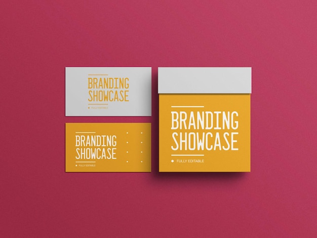 Business card mockup