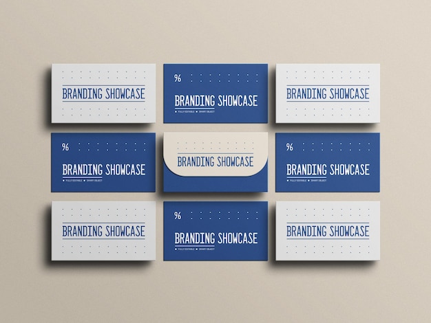 Business card mockup