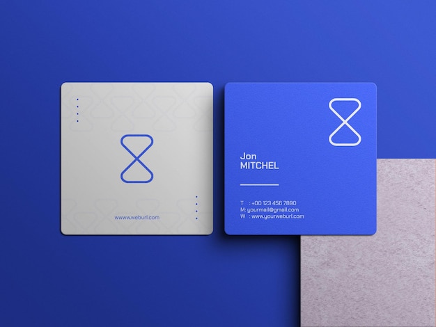 Business card mockup