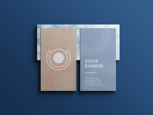 Business card mockup