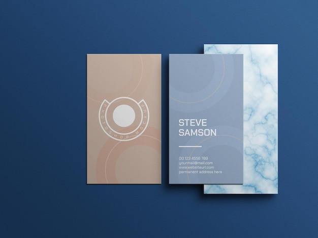 Business card mockup