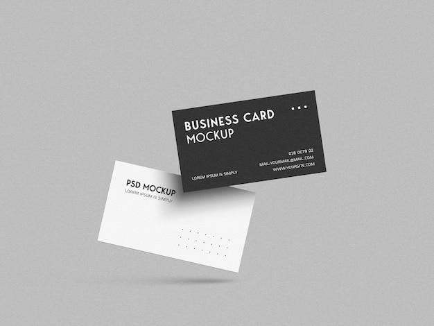 Business card mockup