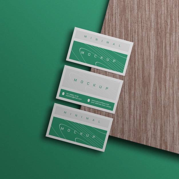 Business card mockup