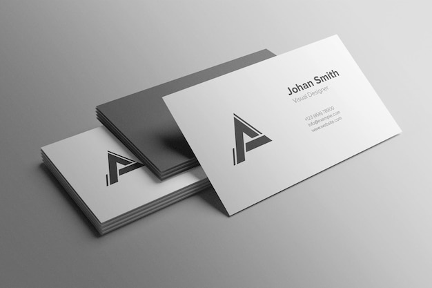 Business card mockup