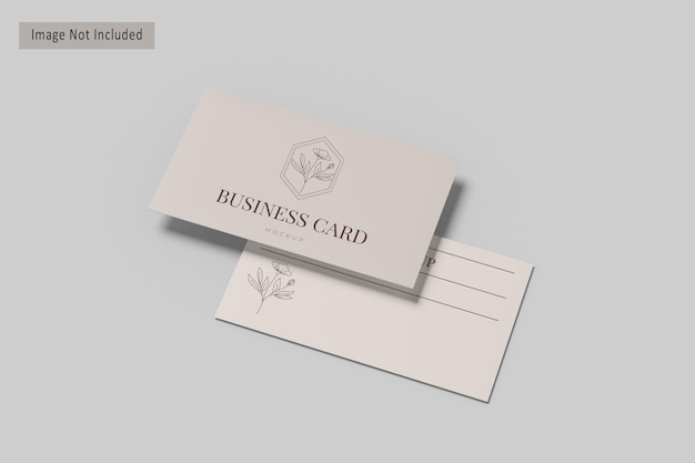 business card mockup