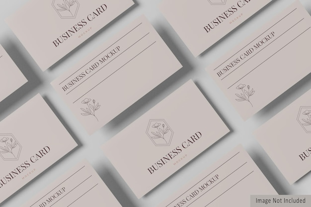 business card mockup