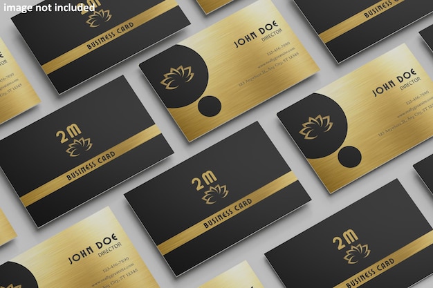 Business card mockup