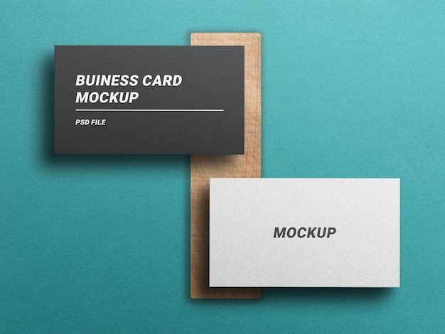 Business card mockup