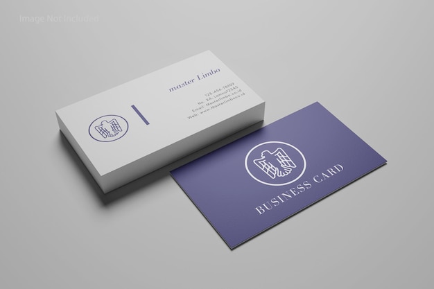 Business card mockup