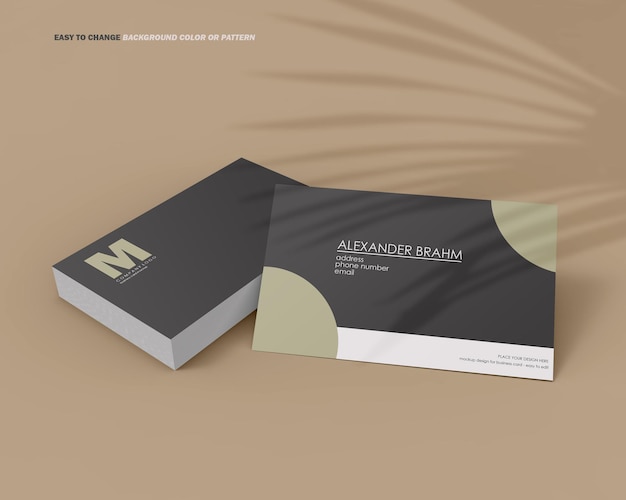 BUSINESS CARD MOCKUP