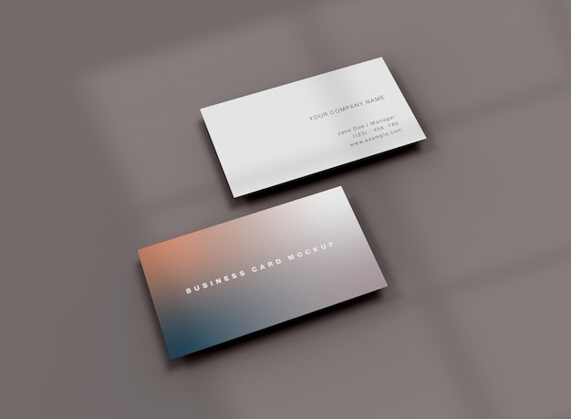 Business Card Mockup