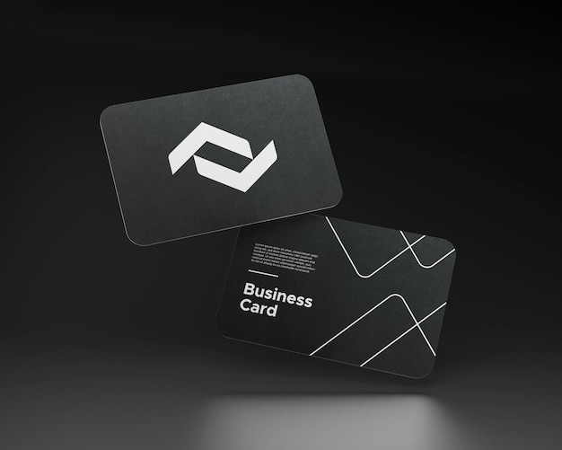 Business card mockup