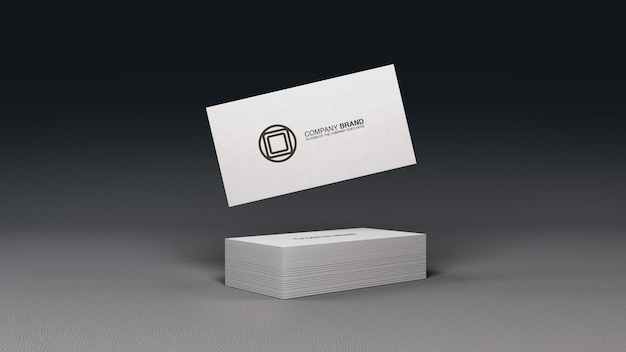 Business card mockup