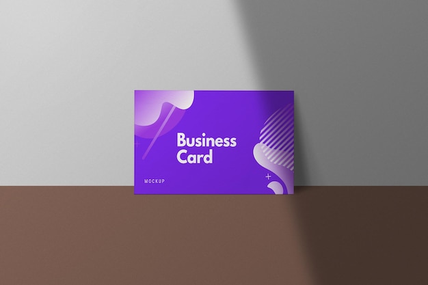 business card mockup